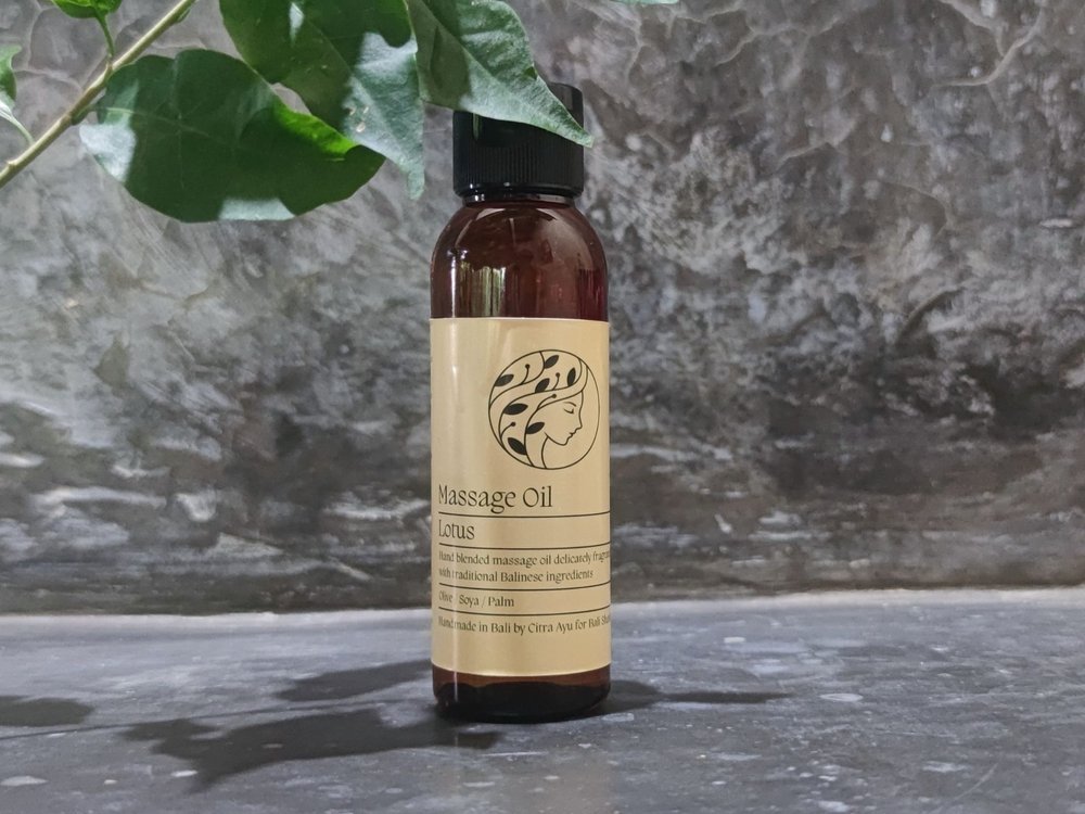 Handmade Vegan Balinese Massage Oil