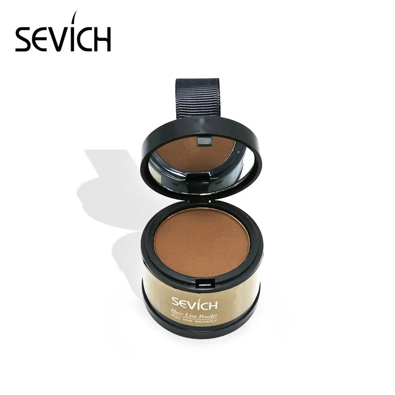 Sevich Hair Fluffy Powder Instantly Black Blonde Root Cover Up Hair Concealer Coverag Paint Repair Fill in Shadow Thinning