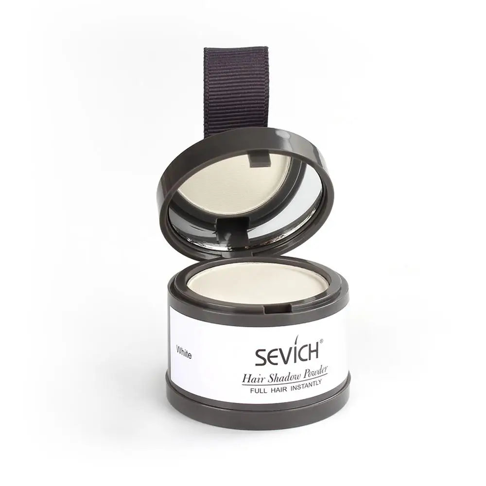 Sevich Hair Fluffy Powder Instantly Black Blonde Root Cover Up Hair Concealer Coverag Paint Repair Fill in Shadow Thinning