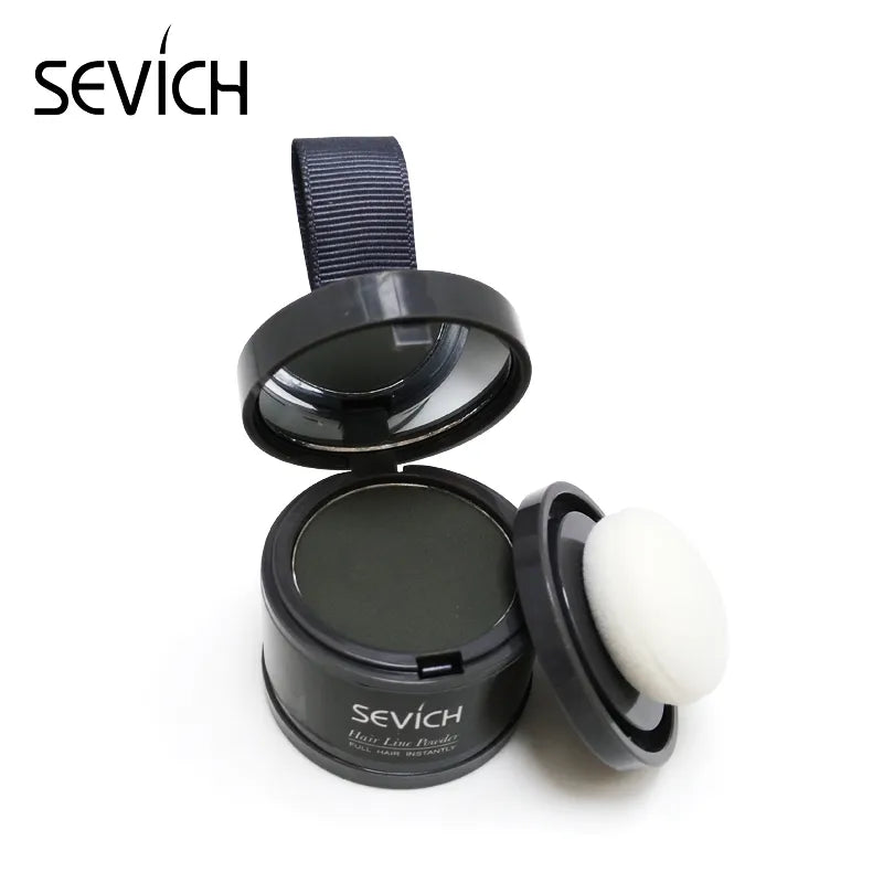 Sevich Hair Fluffy Powder Instantly Black Blonde Root Cover Up Hair Concealer Coverag Paint Repair Fill in Shadow Thinning