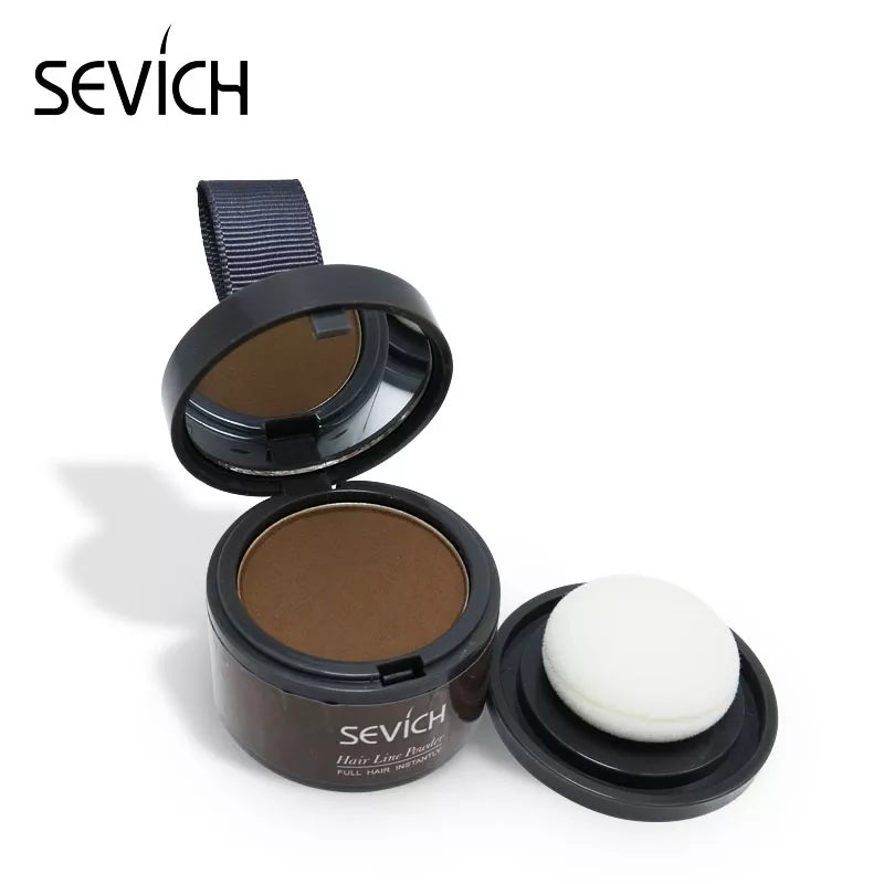 Sevich Hair Fluffy Powder Instantly Black Blonde Root Cover Up Hair Concealer Coverag Paint Repair Fill in Shadow Thinning