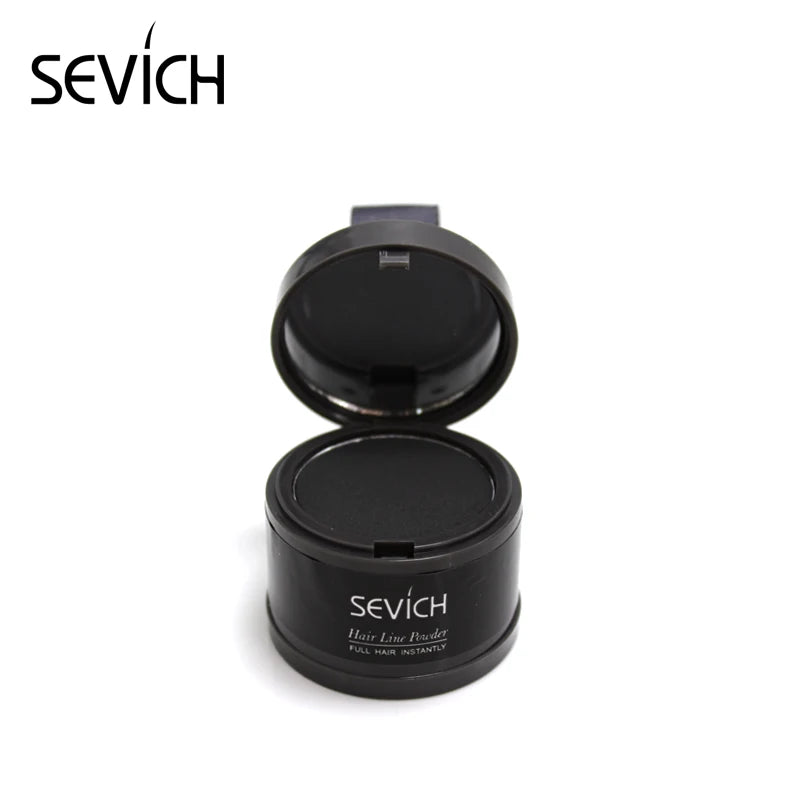 Sevich Hair Fluffy Powder Instantly Black Blonde Root Cover Up Hair Concealer Coverag Paint Repair Fill in Shadow Thinning