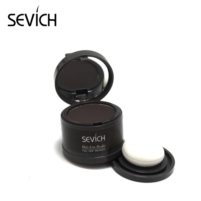 Sevich Hair Fluffy Powder Instantly Black Blonde Root Cover Up Hair Concealer Coverag Paint Repair Fill in Shadow Thinning