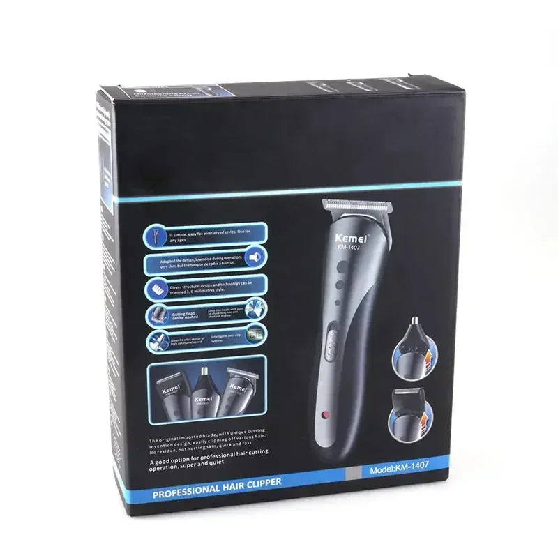 All In1 Rechargeable Hair Trimmer Waterproof Wireless Electric Shavers Beard Nose Ear Shaver Hair Clipper Trimmer Tool